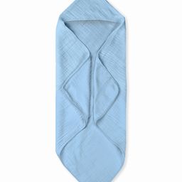 NINTARA BABY Ultra Absorbent SoftPure Organic Cotton Hooded Towel Pack of 1 - Blue-image-45