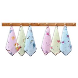 Little Boo Muslin Cotton Face Towels for Newborn Baby Extra Soft Hankies Reusable Napkins for Infants Toddlers/Kids (Colour & Print May Vary)-picture-0