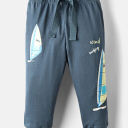 CUCUMBER Sinker Knit Full Length Lounge Pant with Surfing Text Print - Charcoal Grey-picture-19