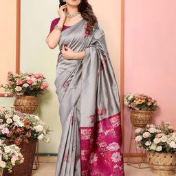 Sidhidata Woven Design Zari Banarasi Saree-image-56