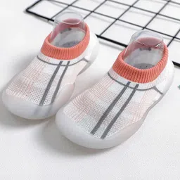 Baby Moo Kids Checked Booties-36