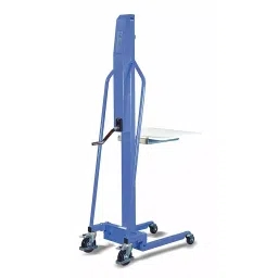 Dayton 220 lb Manual Platform Lift Trucks 18 1/2x24 inch Platform Size & 4 1/2 to 59 inch Lifting Size, 2MPU2-image-15
