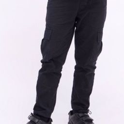 Bombay High Boys Comfort Solid Cargos Trousers-image-60