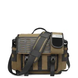 OZUKO 9445 Range Khaki Solid Medium Messenger Bag-picture-43