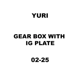 Yuri Gear Box With Ig Plate Spare for Power Tools 02-25-2