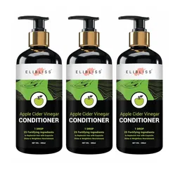 ELIBLISS Set Of 3 Apple Cider Conditioner With Jojoba Oil-300ml Each-13