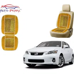 Auto Pearl VBS1B45 Polyester, Cotton Vehicle Seating Pad For Lexus CT Beige image 2