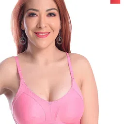 Samvar Multi Cotton Non-Wired Non Padded Minimizer Bra-picture-1
