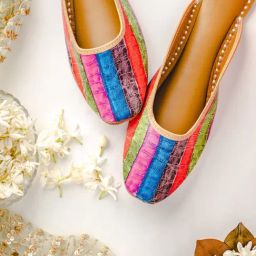 NR by Nidhi Rathi Women's Mulitcolored Mule Shoes-image-13