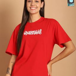 Metronaut Women Typography 2 Printed Drop-Shoulder Sleeves T-shirt-picture-39