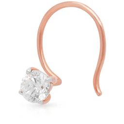 Malabar Gold & Diamonds 18k Rose Gold Nosepin For Women-image-84