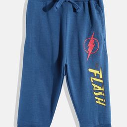 Eteenz Infant Boys Flash Print Detail Premium Cotton Joggers-image-93