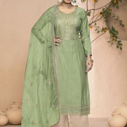 MANVAA Embroidered Unstitched Dress Material-picture-23