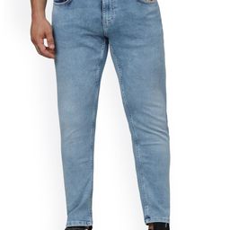 Celio Men Jean Skinny Fit Mid-Rise Heavy Fade Jeans-picture-16