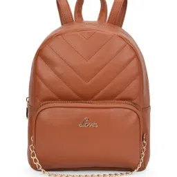 Lavie Chev Tan Quilted Large Backpack-picture-42