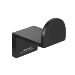 Somany Robe Hook French Collection Liana Series All Black Finish Metal Body Wall Mount, 272151390121-image-74