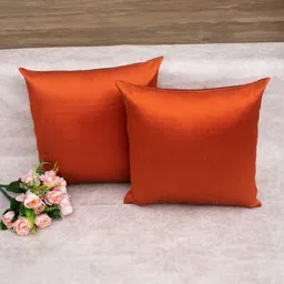 RoyalDeco Brown Set of 2 Square Cushion Covers-picture-11