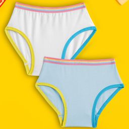 XY Life Pack Of 2 Tencel Modal 3X Softer Than Cotton 50% More Moisture Absorbent Antimicrobial Solid Briefs - White Blue-image-38