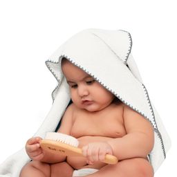 Mumma's Touch Organic Bamboo Baby Hooded Towel - White - Pack of 1-image-69