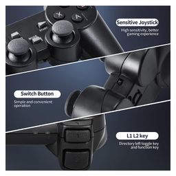 domenico Wireless Retro Game Console, Plug & Play Video TV Game 4K Ultra HD Game Stick with Games Built-in, 64GB, 9 Emulators toy for kids image 4