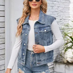 StyleCast Women Lightweight Denim Jacket-56