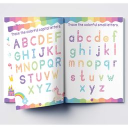 wonder house books Lets be a Unicorn Reusable Wipe And Clean Activity Book with 15 Sheets - English image 5