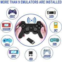 domenico Wireless Retro Game Console, Plug & Play Video TV Game 4K Ultra HD Game Stick with Games Built-in, 64GB, 9 Emulators toy for kids image 5