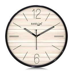 RANDOM Black & Brown Printed Contemporary Wall Clock-picture-20