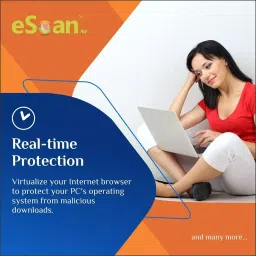 eScan Anti-Virus (Cyber Vaccine Edition) 1 User 1 Year License Validity, Email Delivery - No CD image 3