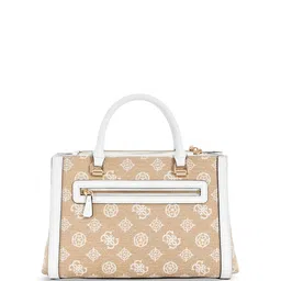 GUESS Printed Half Moon Handheld Bag image 2