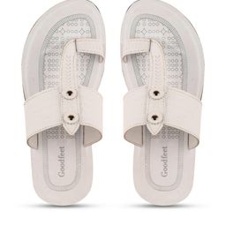 Goodfeet Men White Sandals-image-42