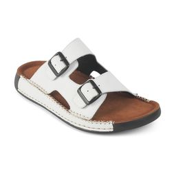Tresmode Men Leather Comfort Sandals-image-60
