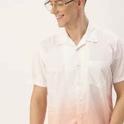 Mast & Harbour Men Standard Ombre Opaque Casual Shirt-picture-34