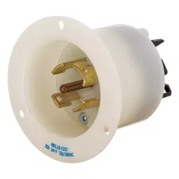 HUBBELL WIRING DEVICES POWER ENTRY CONN, NEMA L21-30P, 30A/208V, HBL2815ST-picture-17