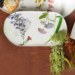 Rosanna Multi Medium Floral Print Tray-44