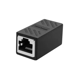 FEDUS RJ45 Ethernet Coupler Female to Female Black Female-to-Female (Pack of 20 Pcs)-14