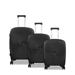 Polo Class Set Of 3 Hard-Sided Large, Medium & Cabin Trolley Bag-12