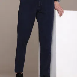 French Connection Men Smart Slim Fit Corduroy Chinos Trousers-image-67