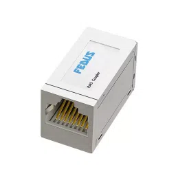 FEDUS RJ45 Ethernet Coupler Female to Female Silver Female-to-Female (Pack of 15 Pcs)-47