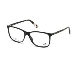 Web Eyewear Black Square Eye Frames for Men-image-54