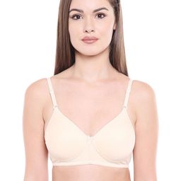 Bodycare Women Pack of 3 Beige Solid T-shirt Bra 6588S-image-49
