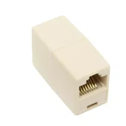 FEDUS RJ45 Ethernet Coupler Female to Female Beige Female-to-Female (Pack of 75 Pcs)-13