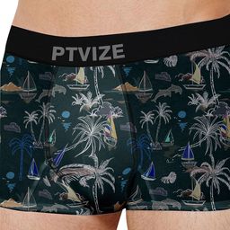 PTVIZE Printed Mid-Rise Short Trunk UWP_A5_53_Q1_S image 2