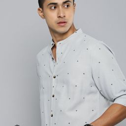 R.Code by The Roadster Life Co. Geometric Printed Casual Shirt-image-58