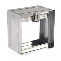 Dayton Galvanized Steel Square 3-3/4 inch Fire Damper, 2TGA1-image-60