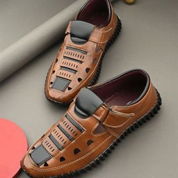 Rowlans Men Fisherman Sandals-image-21