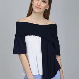 DODO & MOA Navy & White Regular Fit Top-picture-42