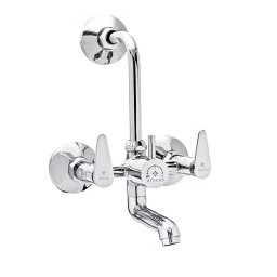 Enicet 125 mm Bend Pipe Length Brass Chrome Finish 2 In 1 Wall Mixer with Bend for Overhead Shower, BG111-picture-6