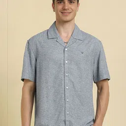 Allen Solly Men Cuban Collar Printed Shirt-image-28