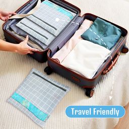 Kuber Industries Grey Set of 4 Regular Multi-Utility Organisers image 3